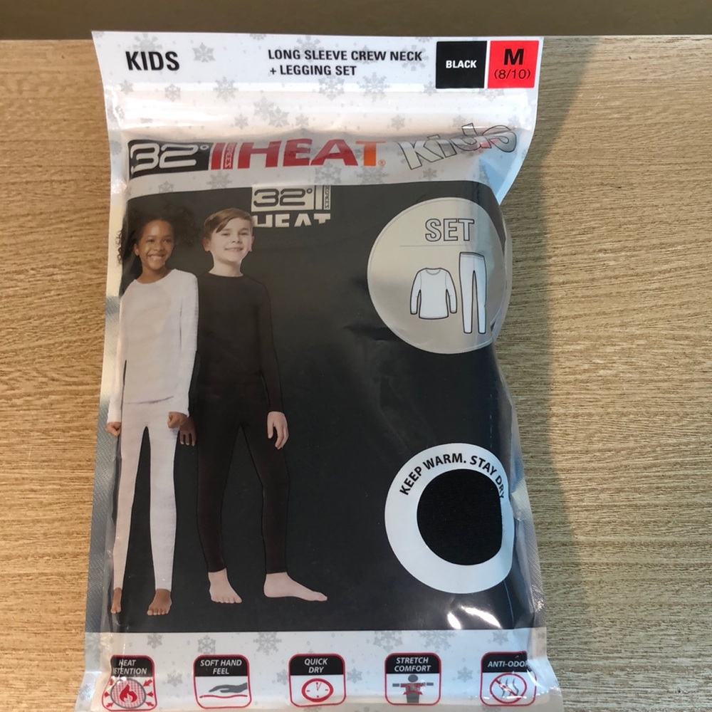 Long sleeves crew neck + legging set size M8/10